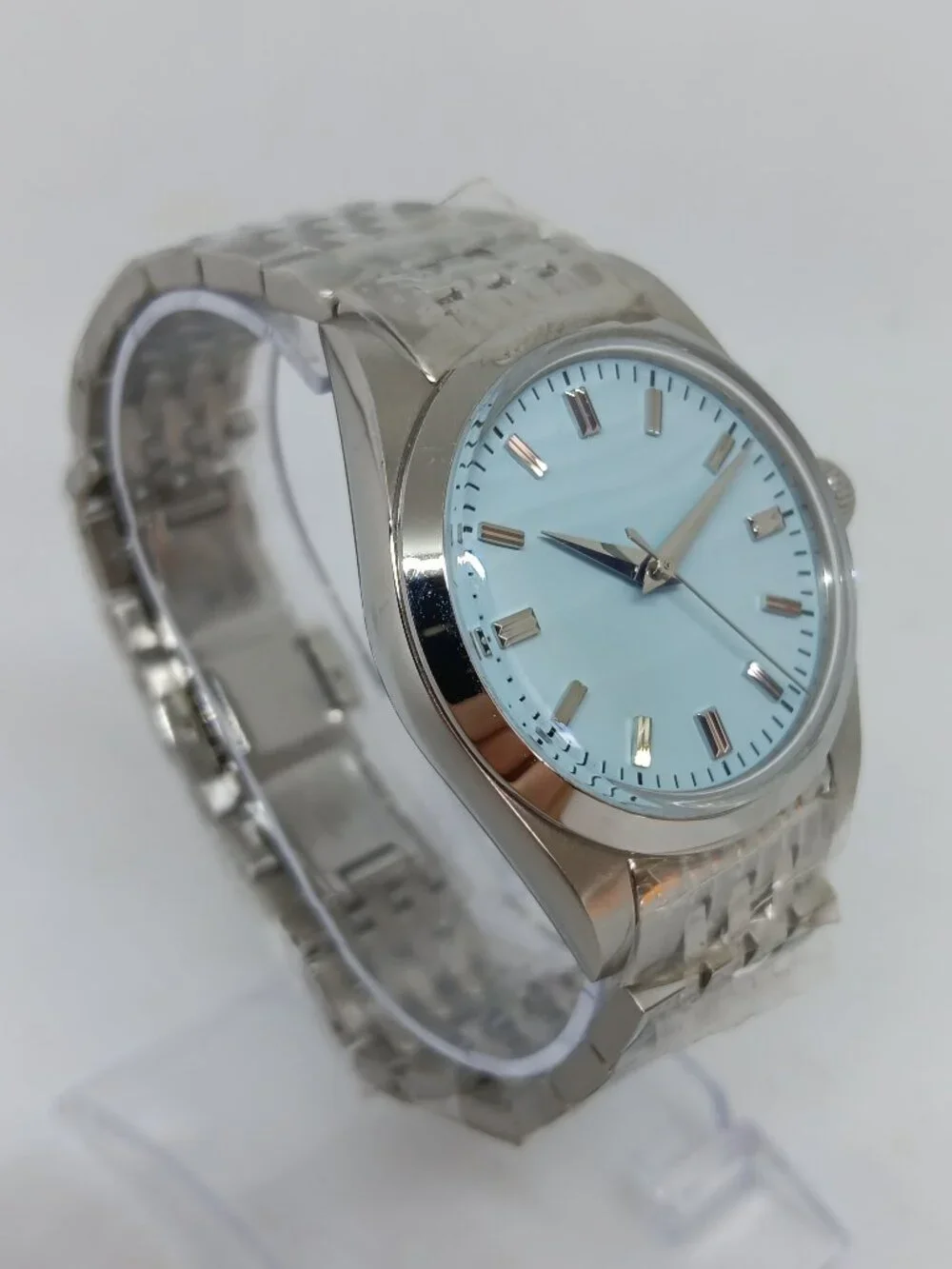 Addiesdive AD2030 STERILE DIAL Men's 37mm S/Steel Sweep Second Quartz Watch